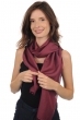 Cashmere & Seta accessori scialli scarva prugna 170x25cm